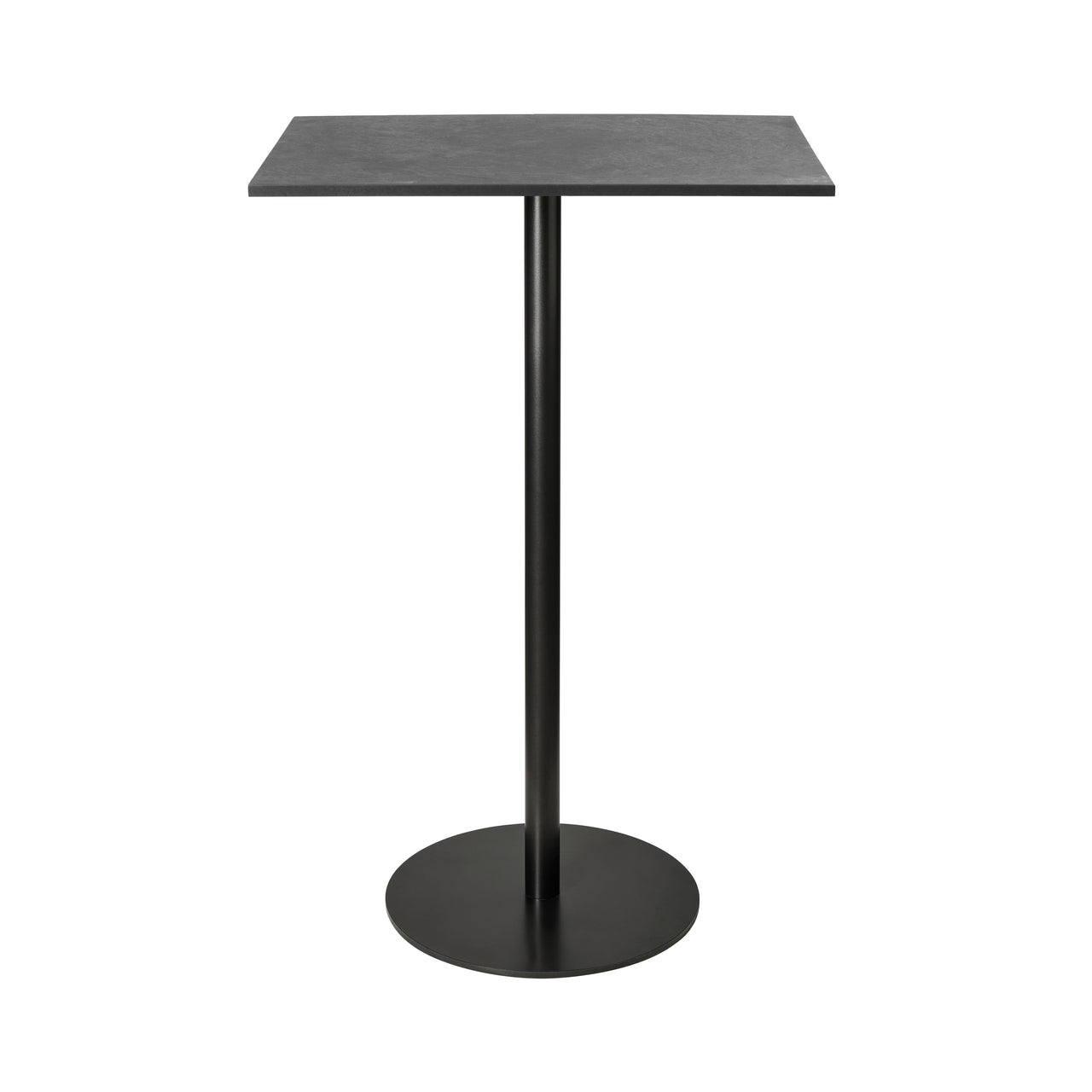 Mater Bar + Counter Table: Bar + Rectangle + Coffee Waste Black