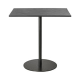 Mater Café Table: Rectangle + Coffee Waste Black