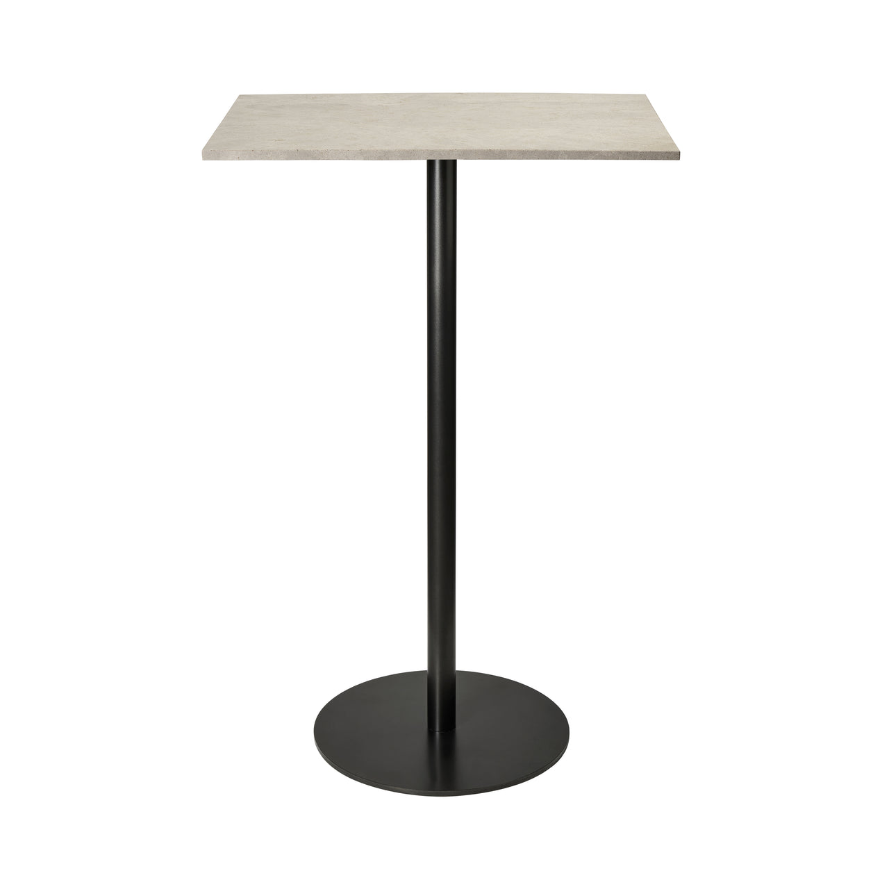Mater Bar Table: Bar + Rectangle + Wood Waste Grey