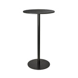Mater Bar Table: Bar + Round + Coffee Waste Black