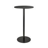 Mater Bar + Counter Table: Bar + Round + Coffee Waste Black