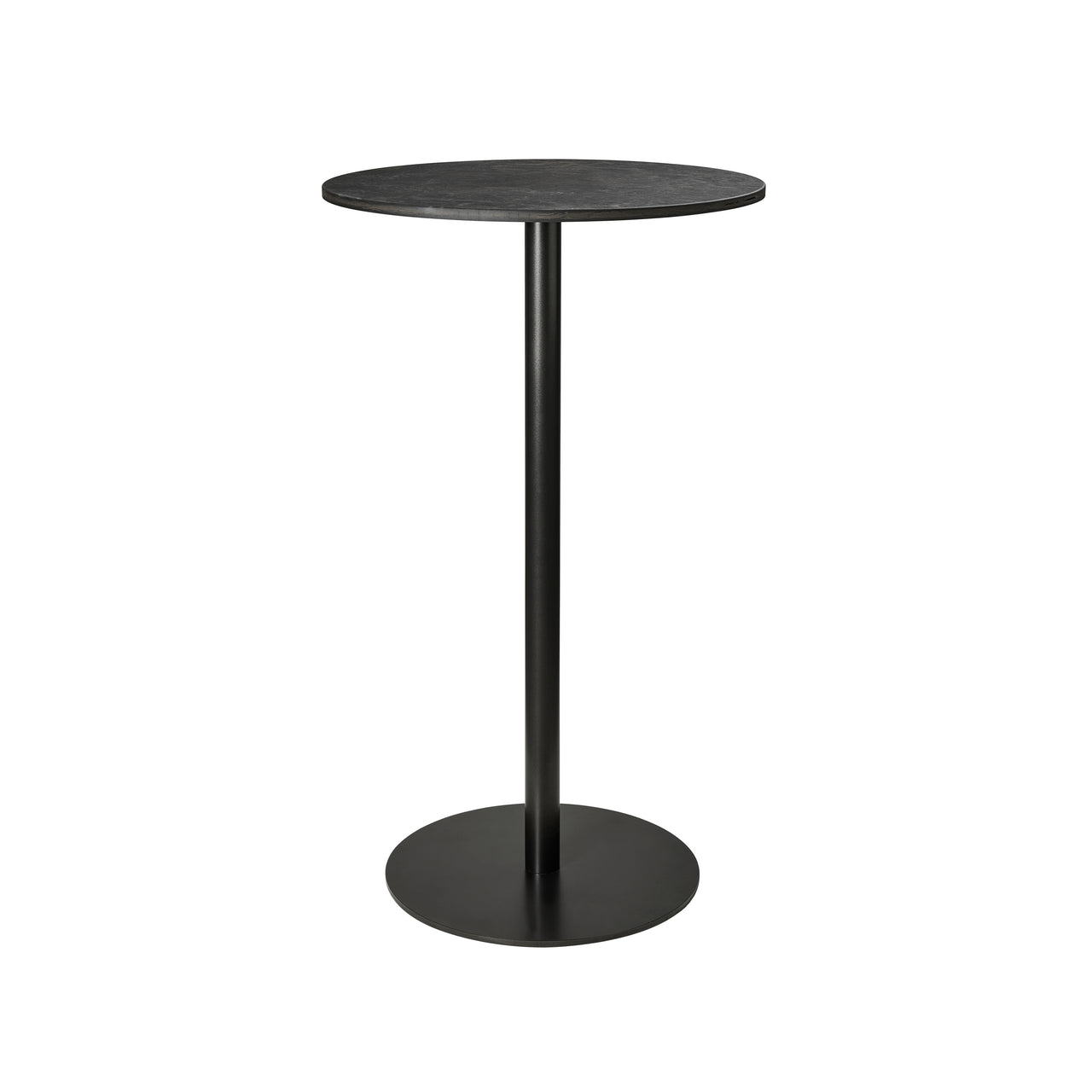 Mater Bar + Counter Table: Counter + Round + Coffee Waste Black