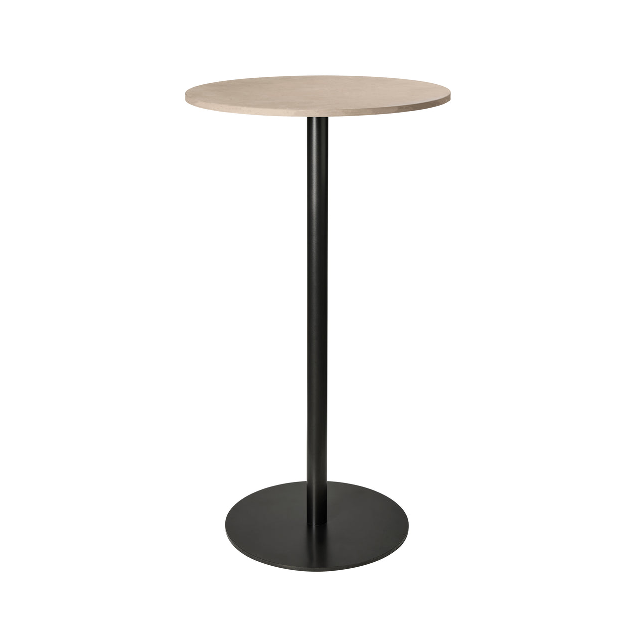 Mater Bar + Counter Table: Bar + Round + Coffee Waste Light