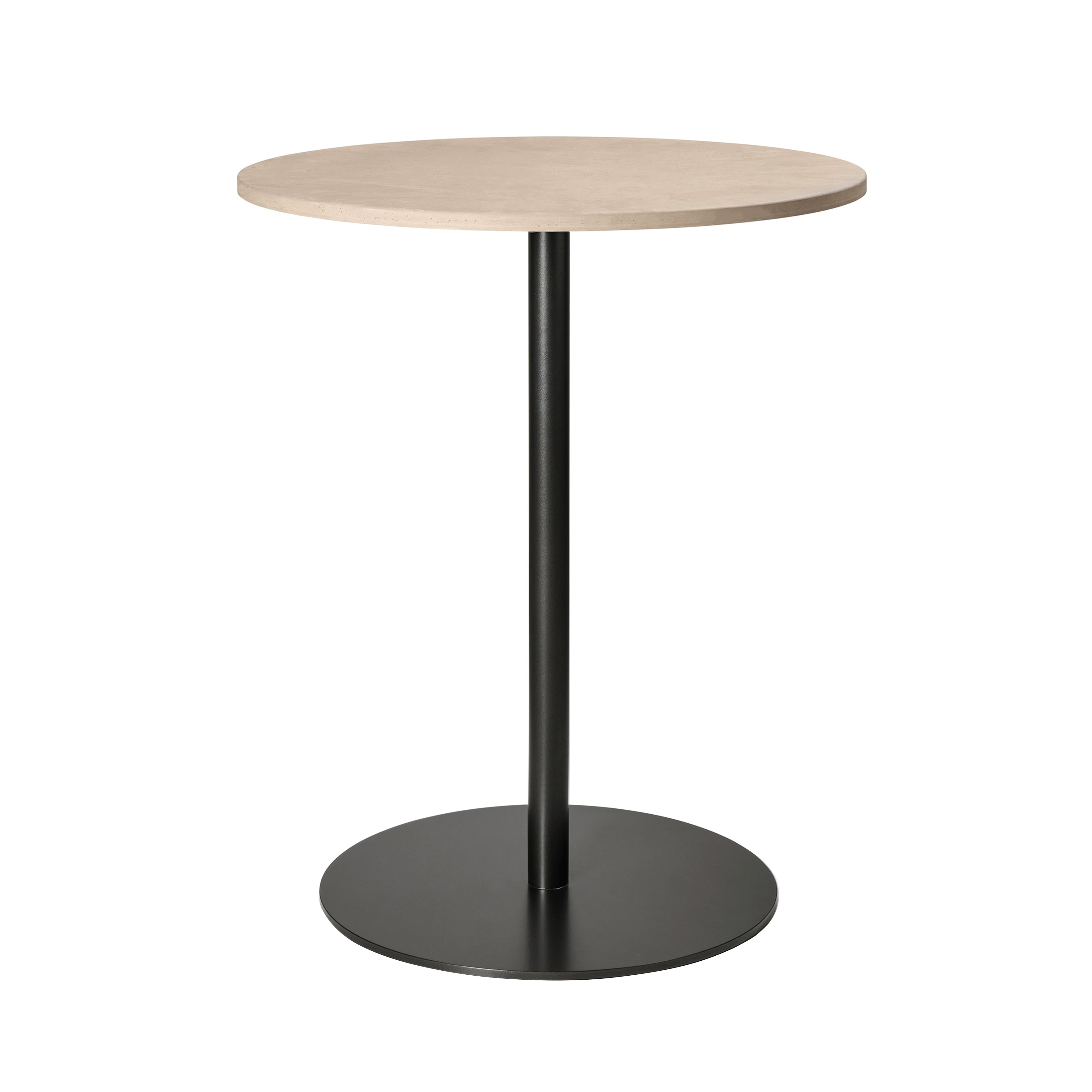 Mater Café Table: Round + Coffee Waste Light