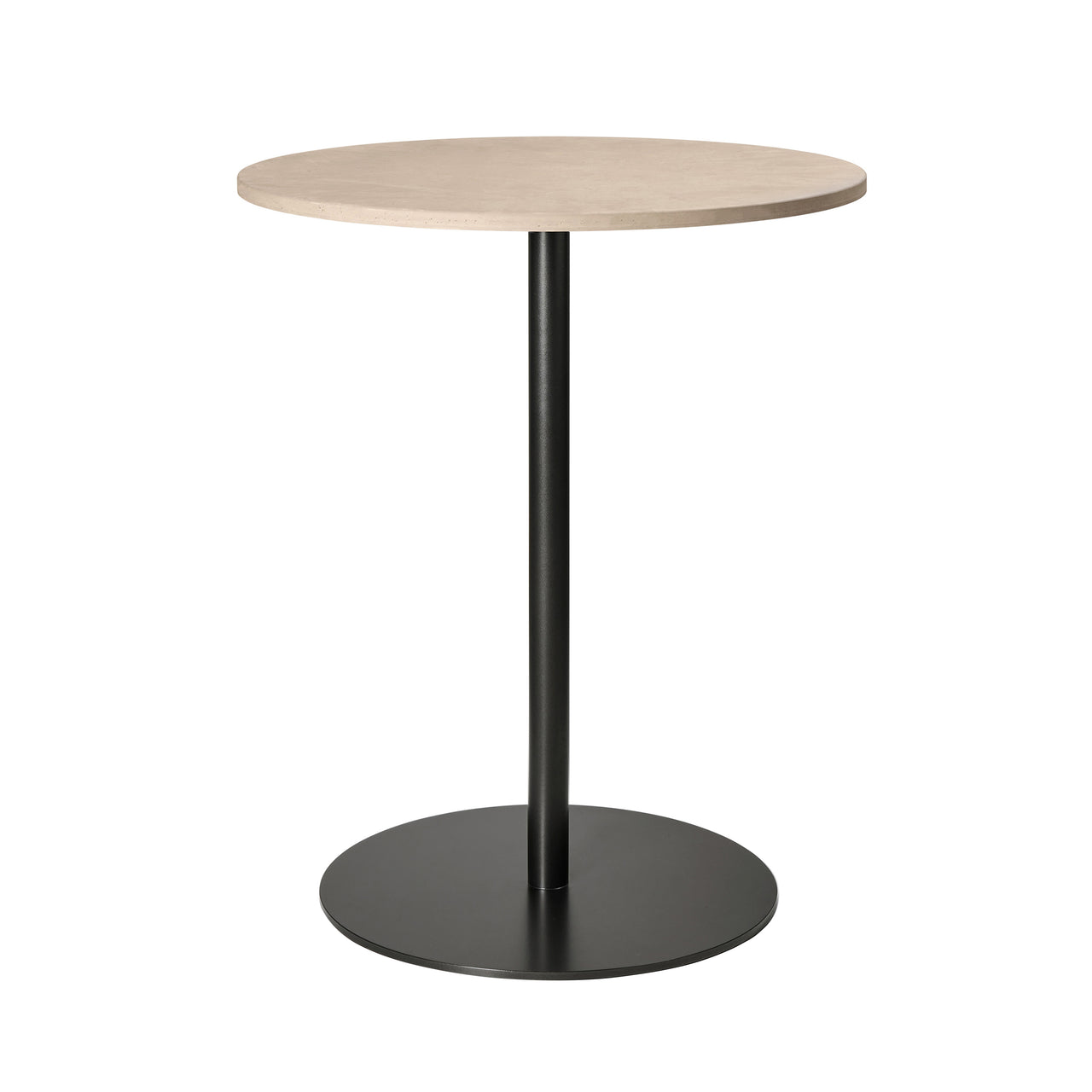 Mater Café Table: Round + Coffee Waste Light