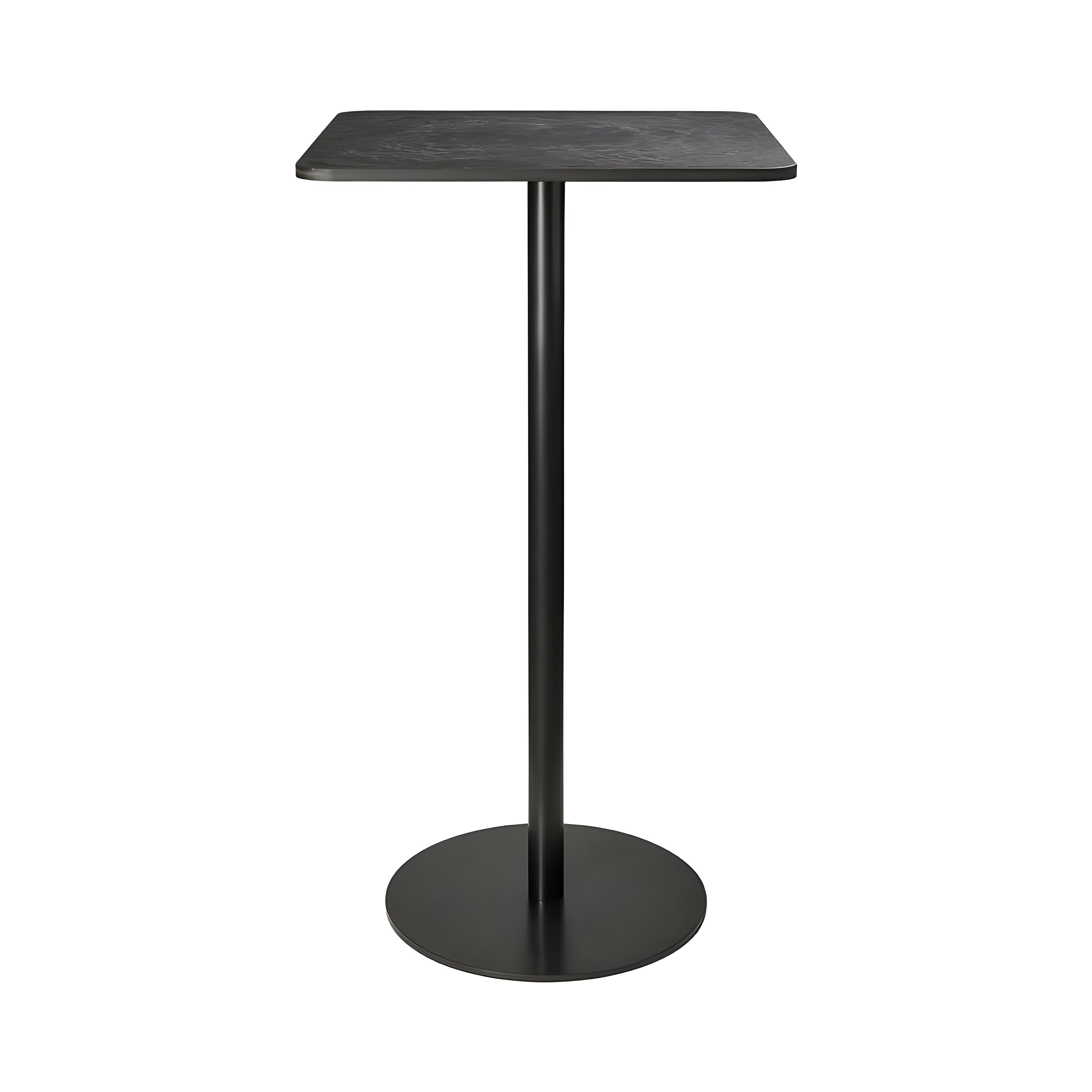Mater Bar Table: Square + Coffee Waste Black