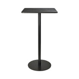 Mater Bar Table: Square + Coffee Waste Black