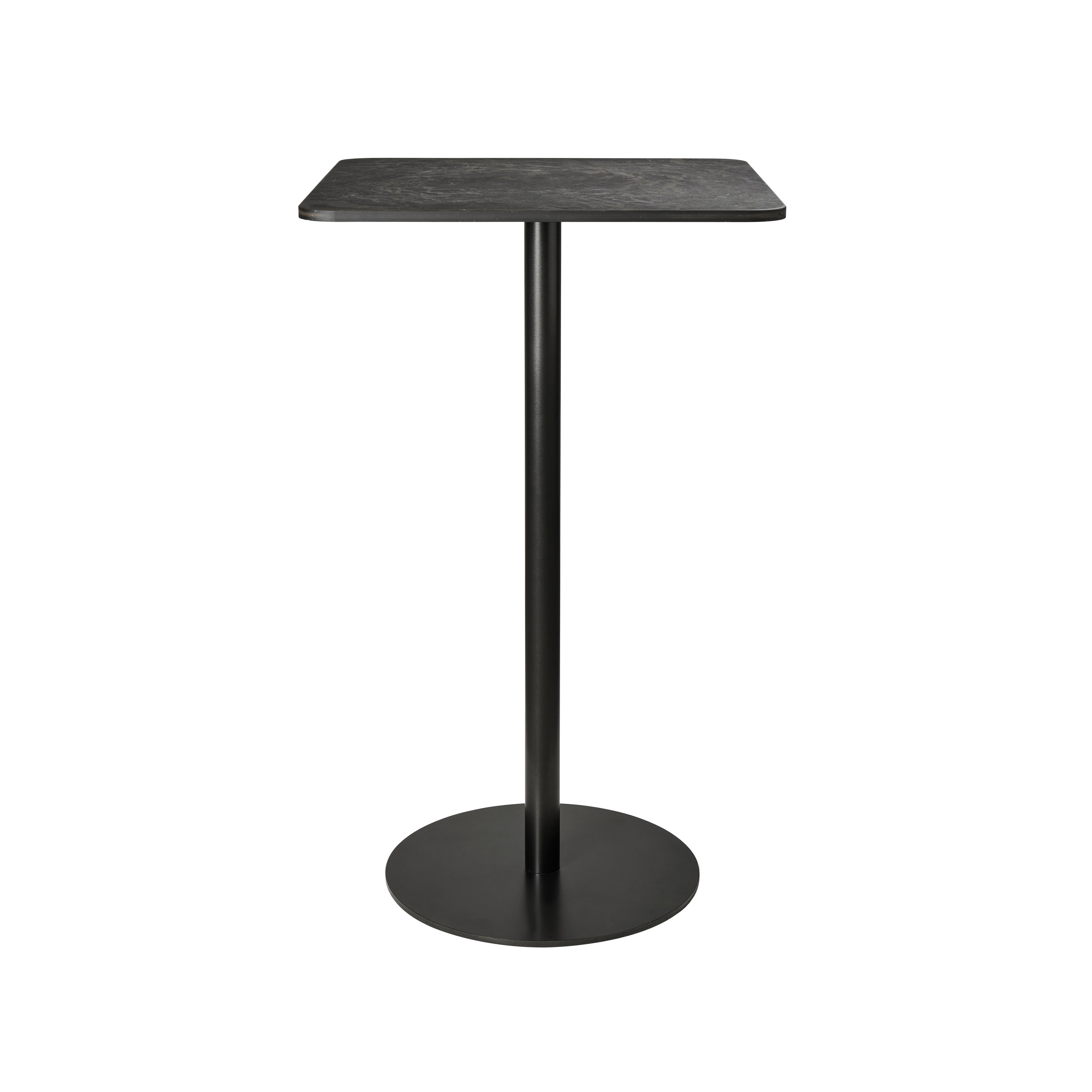 Mater Bar + Counter Table: Counter + Square + Coffee Waste Black