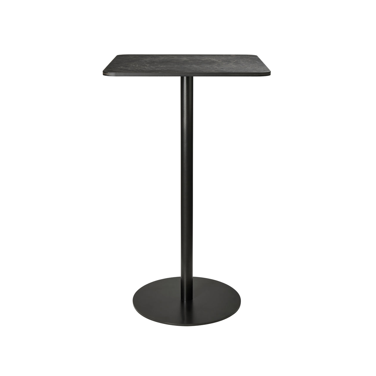 Mater Bar + Counter Table: Counter + Square + Coffee Waste Black