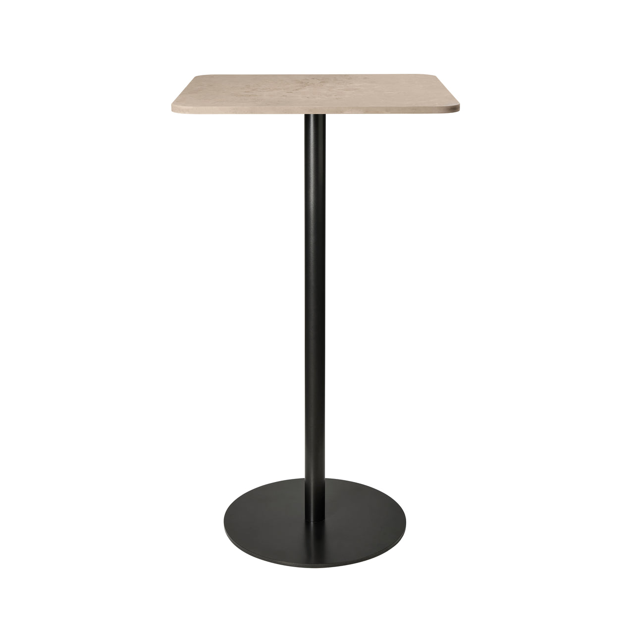 Mater Bar Table: Bar + Square + Coffee Waste Light