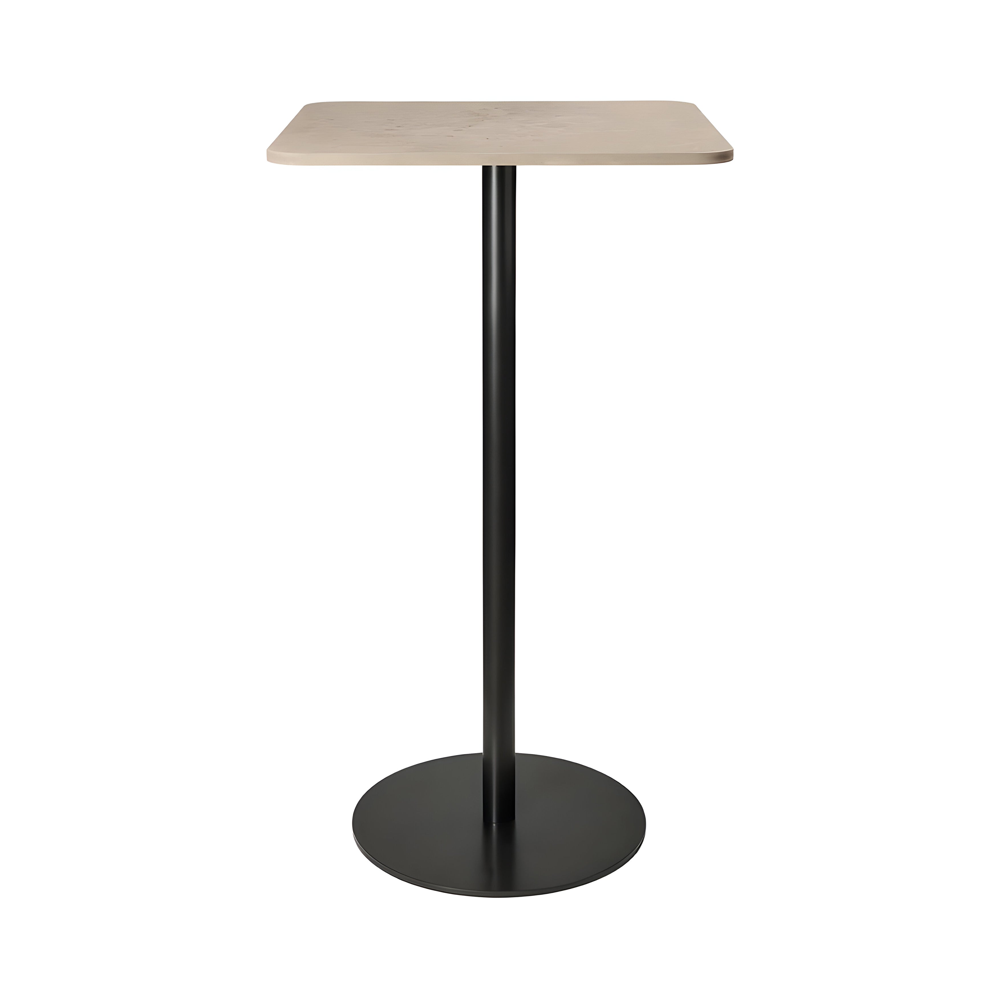 Mater Bar Table: Square + Coffee Waste Light
