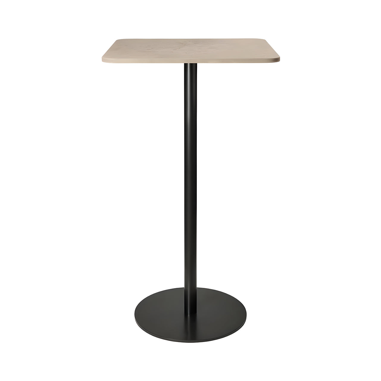 Mater Bar Table: Square + Coffee Waste Light