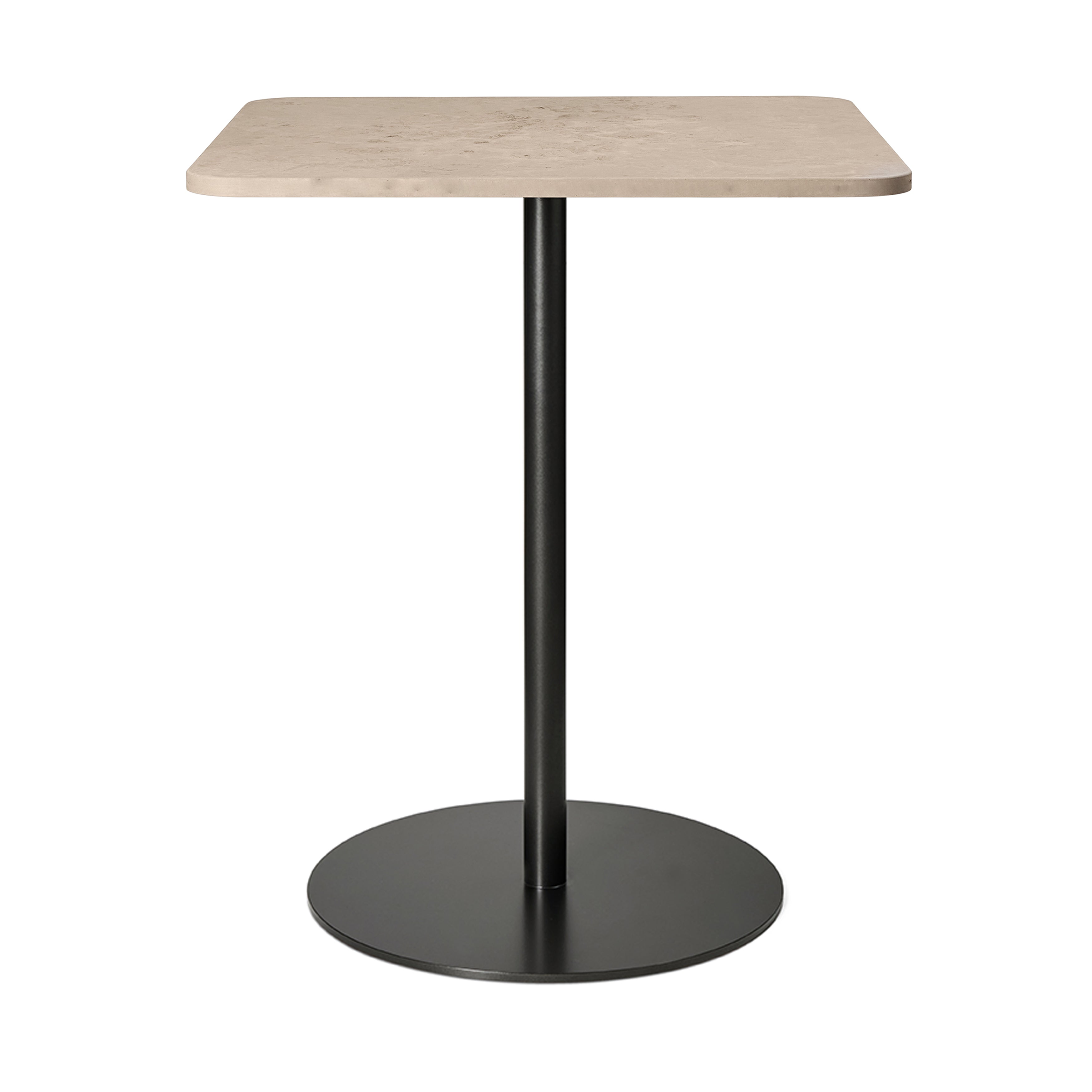 Mater Café Table: Square + Coffee Waste Light