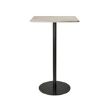 Mater Bar + Counter Table: Counter + Square + Wood Waste Grey