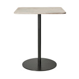 Mater Café Table: Square + Wood Waste Grey