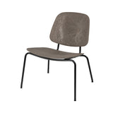 Compound Stacking Lounge Chair: Coffee Waste Dark