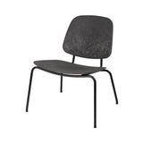 Compound Stacking Lounge Chair: Coffee Waste Black