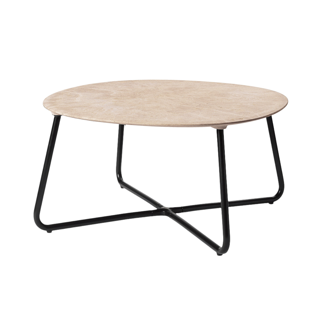 Lily Lounge Table: Wood Waste Grey