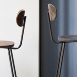 Earth Bar + Counter Stool Backrest: Coffee Edition