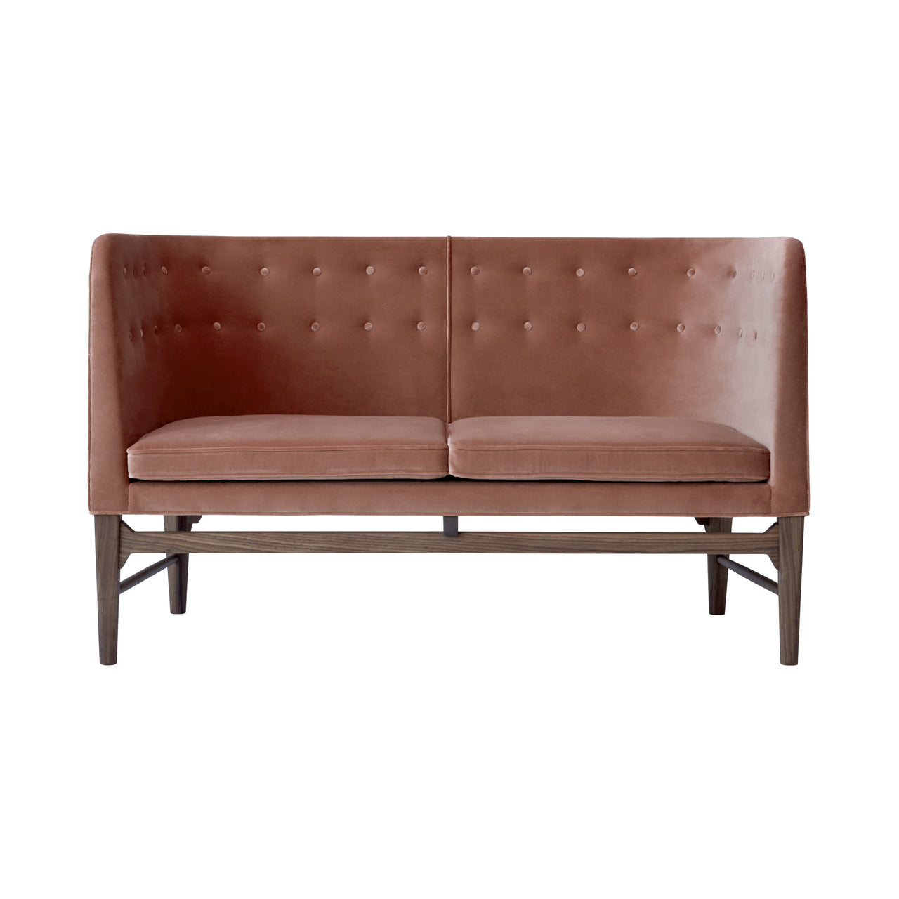 Mayor Sofa AJ6: Oiled Walnut