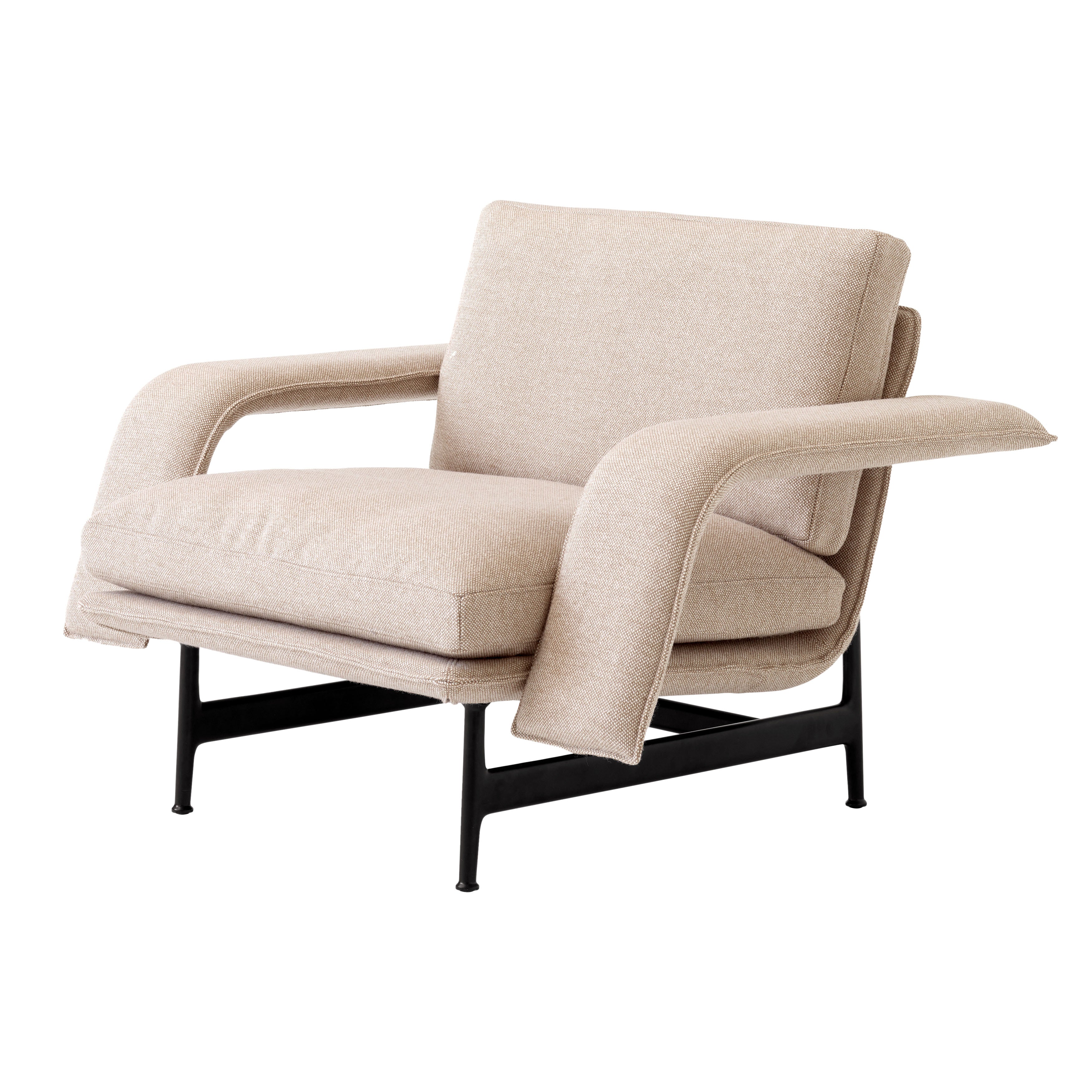Meantime Lounge Chair: AV29 + Warm Black