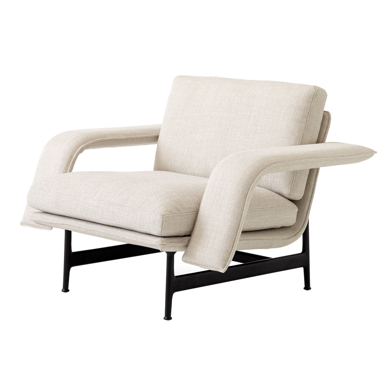 Meantime Lounge Chair: AV29 + Warm Black