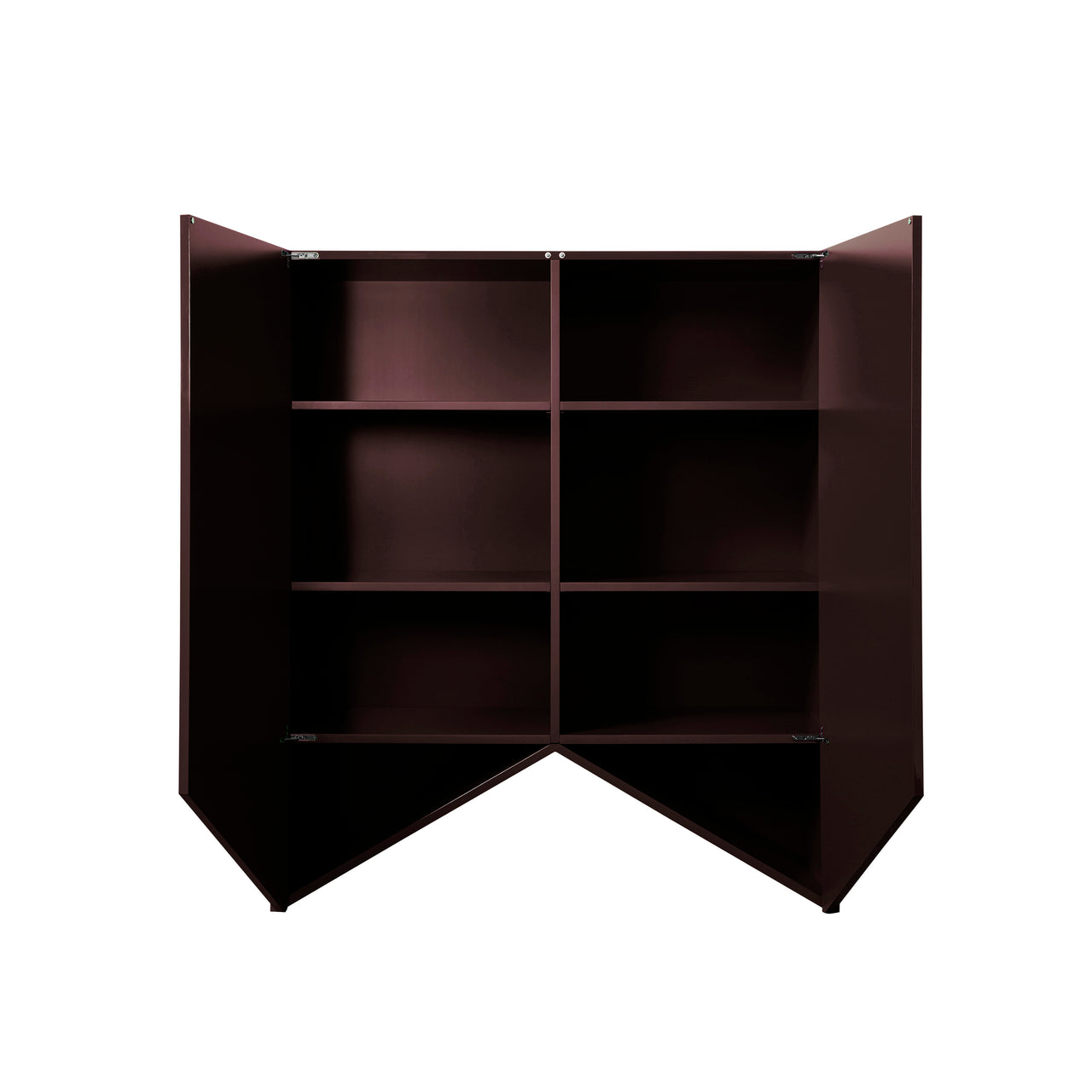 Bridges Cabinet: Glass Top + Medium - 55.1