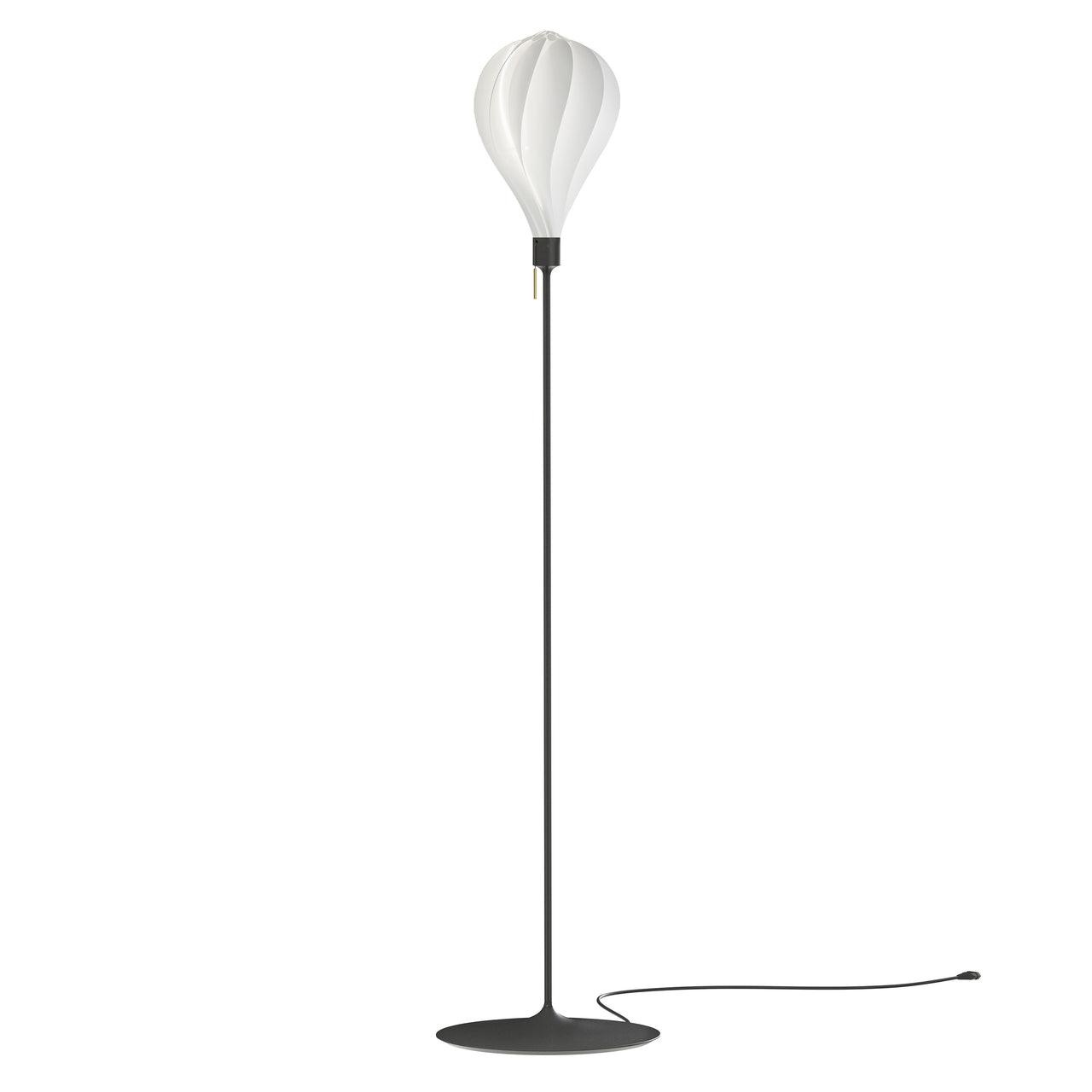 Alva Champagne Floor Lamp: Medium - 9.6