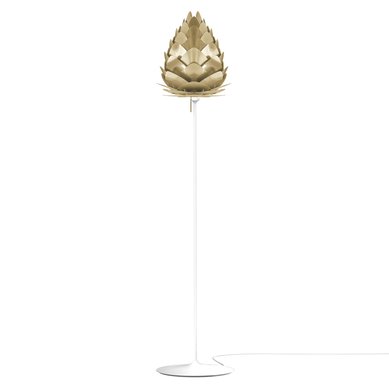 Conia Champagne Floor Lamp: Medium - 15.7