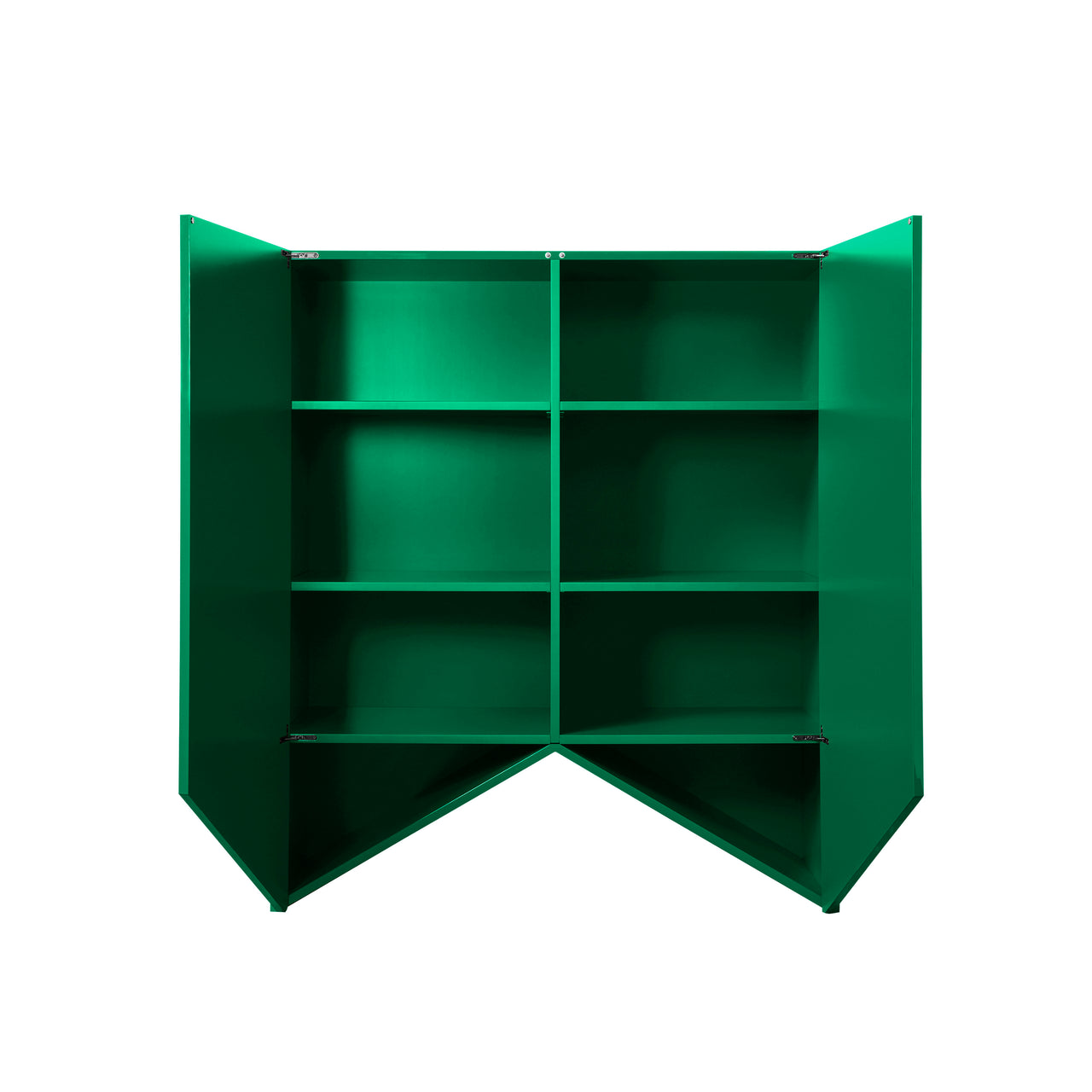 Bridges Cabinet: Glass Top + Medium - 55.1