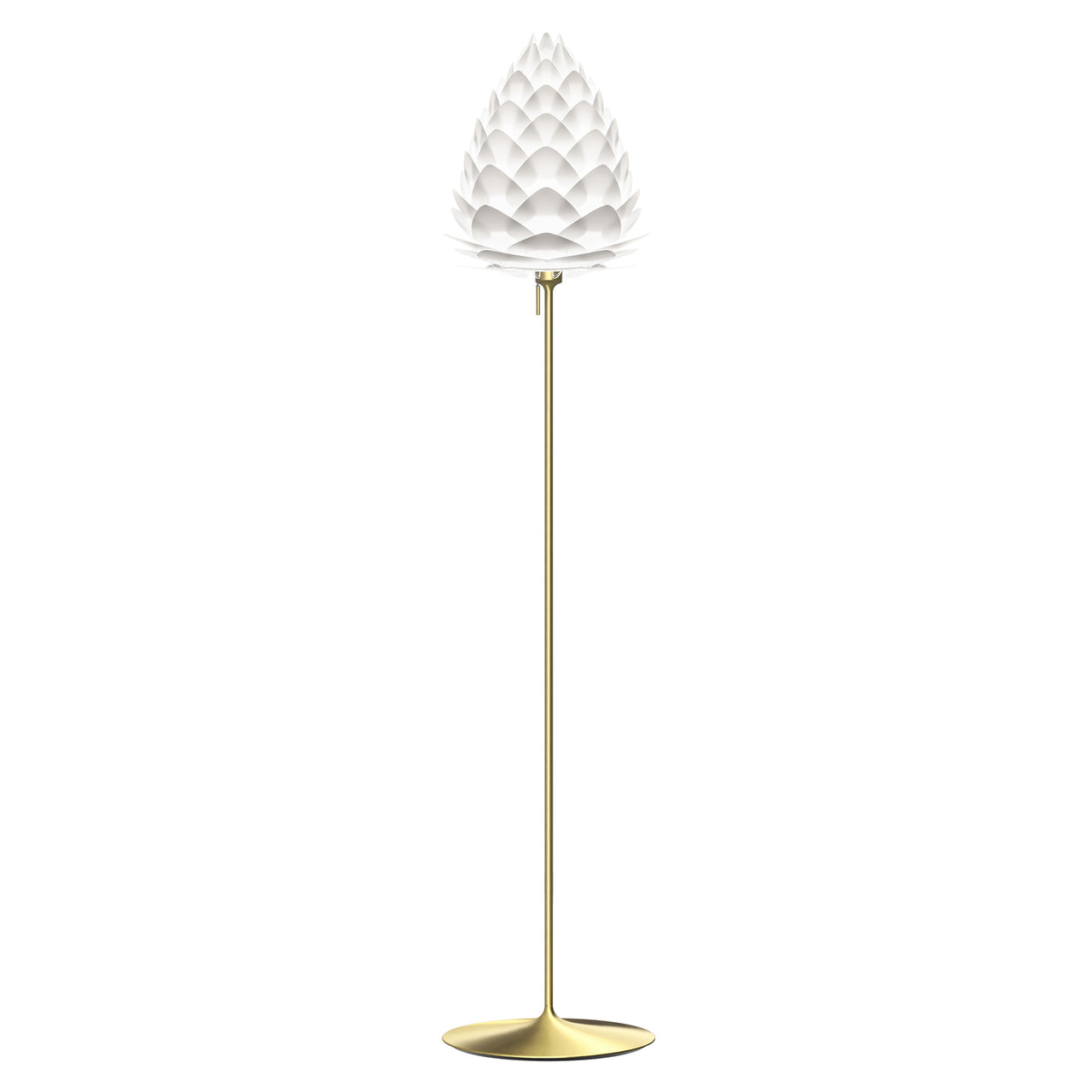 Conia Champagne Floor Lamp: Medium - 15.7