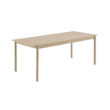 Linear Wood Table: Medium - 78.7