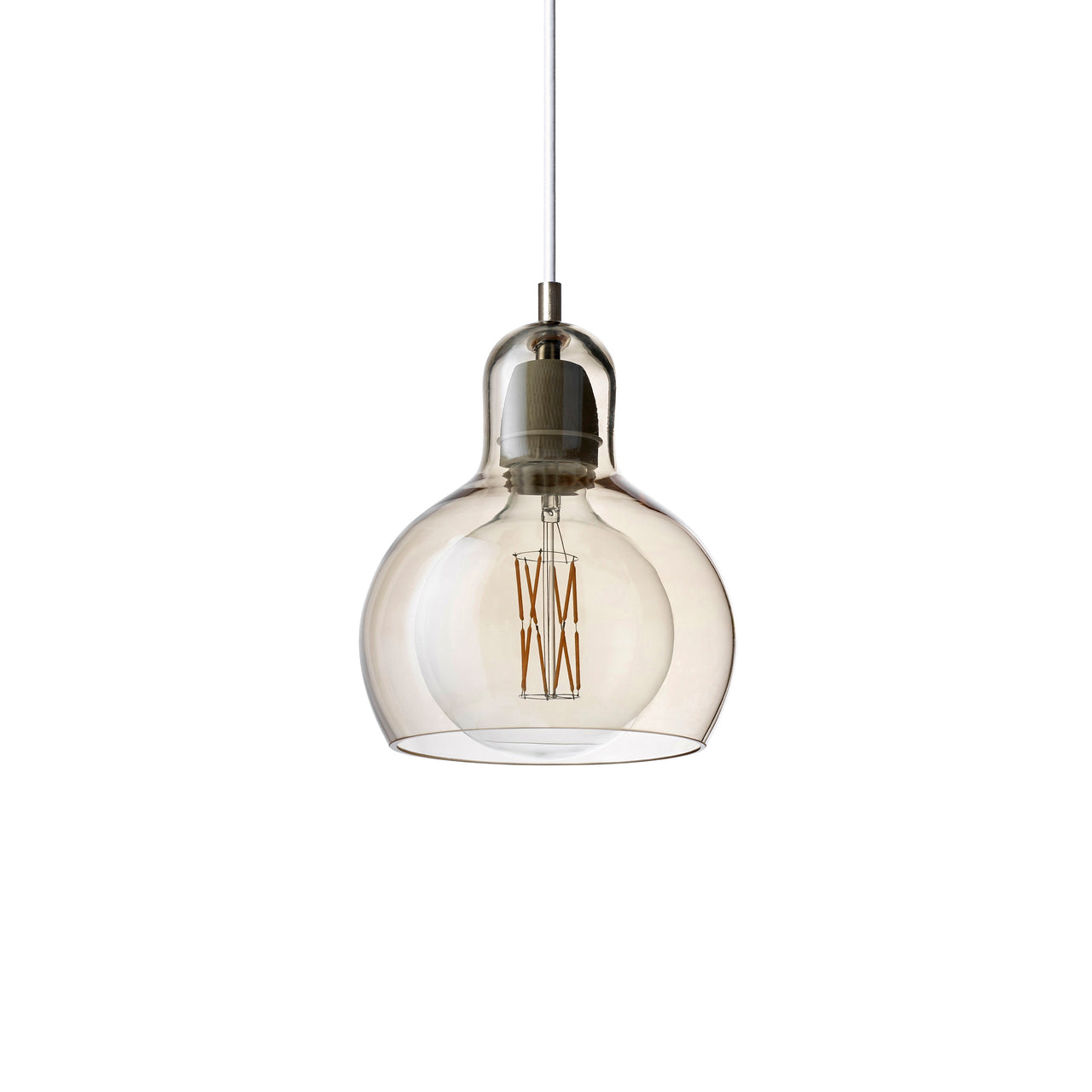 Mega Bulb Pendant Lamp SR2: Gold + Whie