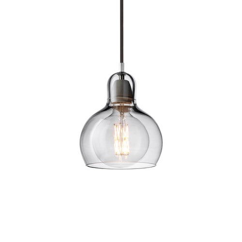 Mega Bulb Pendant Lamp SR2: Silver + Black