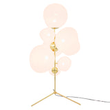 Melt Floor Chandelier: Gold + Opal
