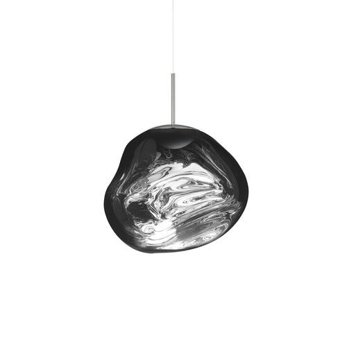 Melt Pendant Light: Regular + Silver