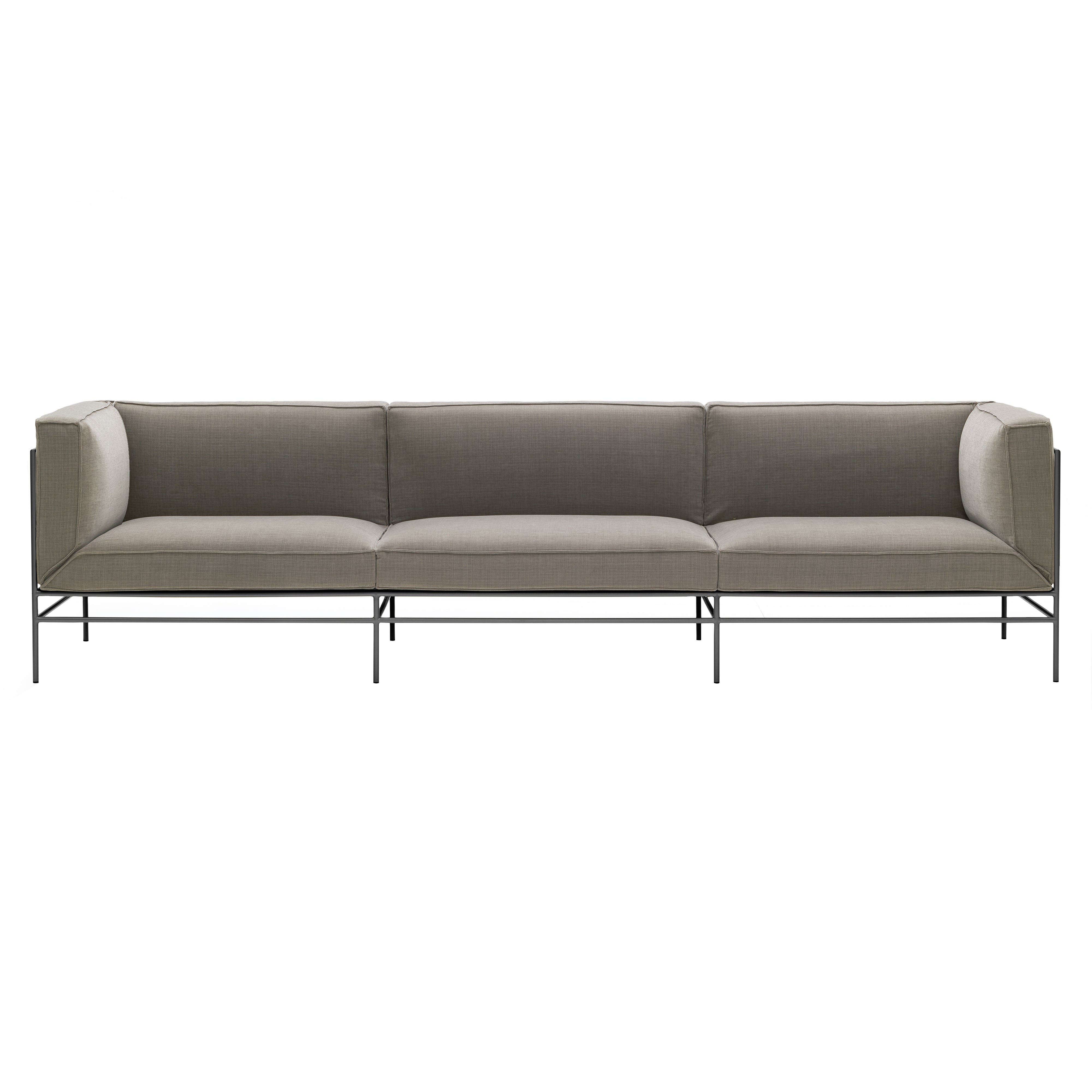 Middleweight Sofa: 3 + Black