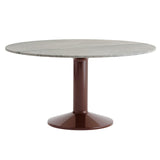 Midst Marble Table: Dark Red