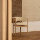 Minatomirai Cafe Side Chair N-SC01: Upholstered + LS