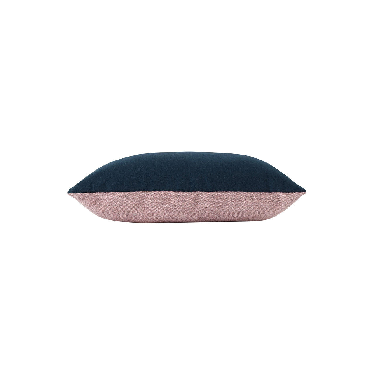 Mingle Cushion: Rectangle + Rose + Petroleum