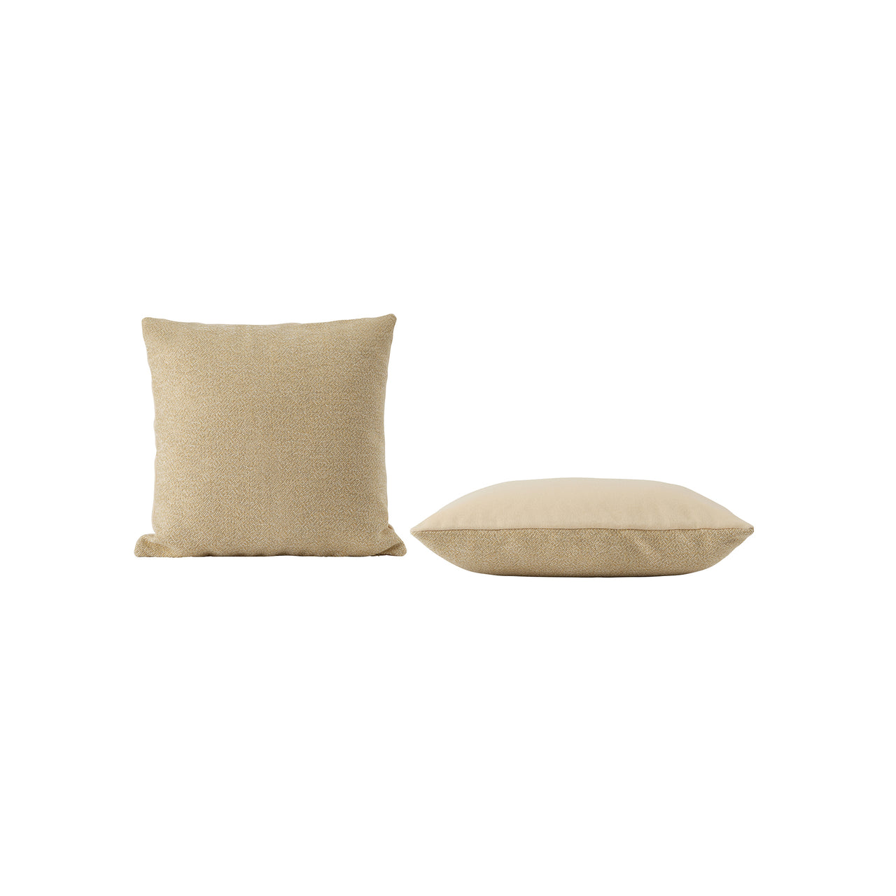 Mingle Cushion: Square + Light Yellow