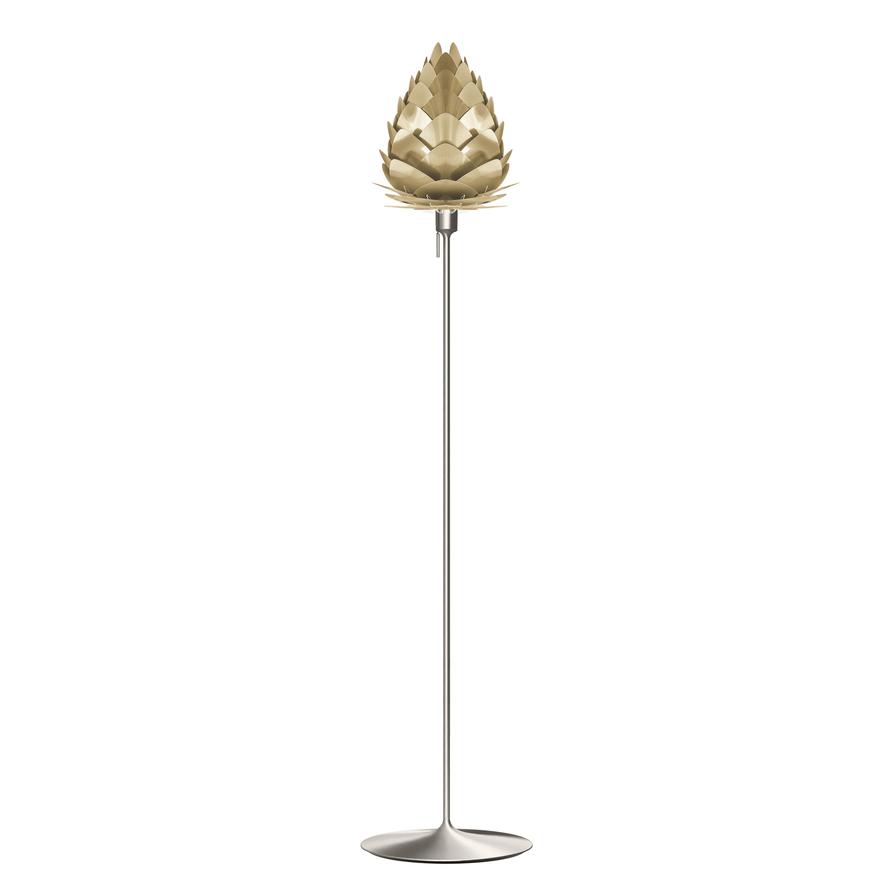 Conia Champagne Floor Lamp: Mini - 11.8