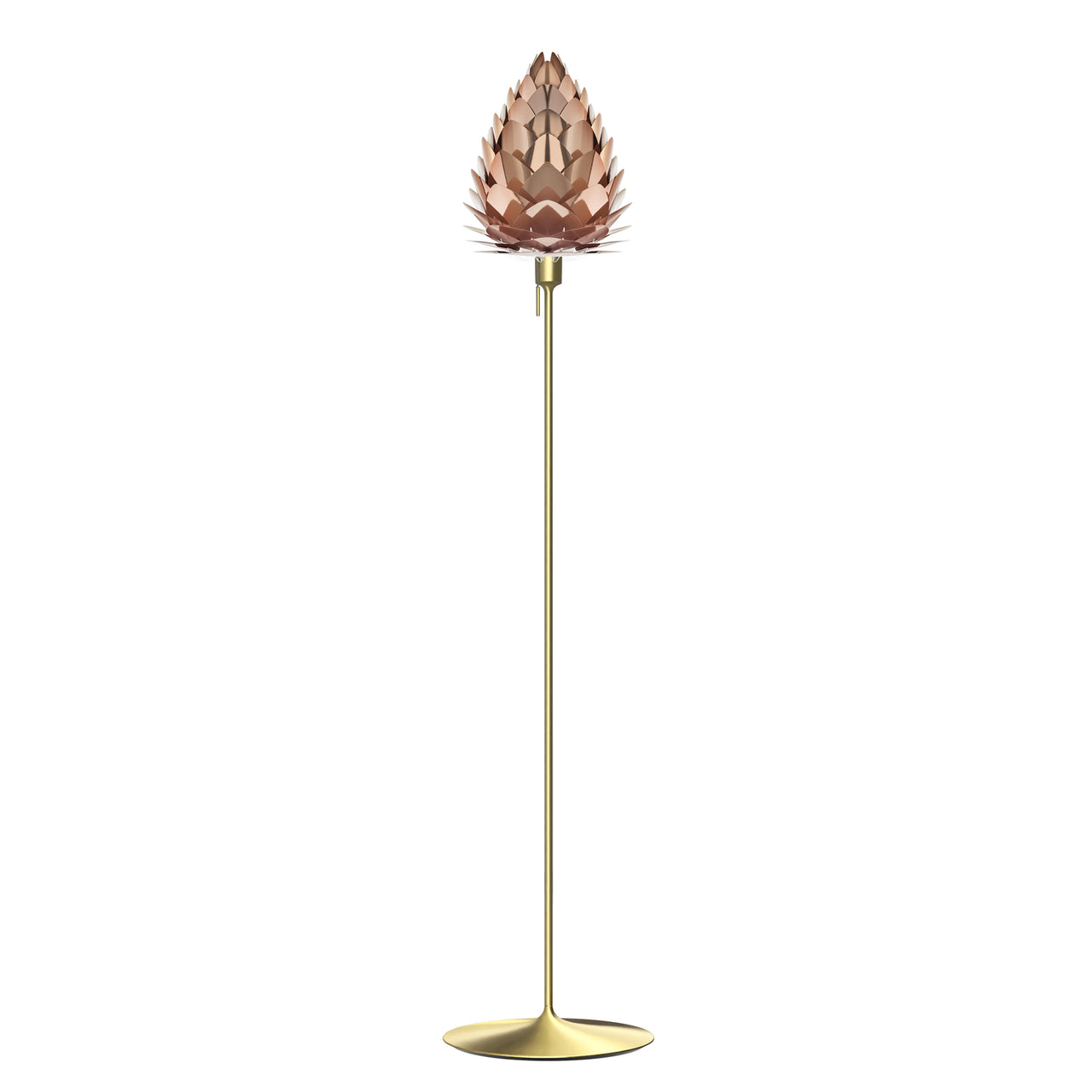 Conia Champagne Floor Lamp: Mini - 11.8