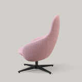 Nebula Lounge Chair: Swivel Base