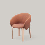 Nebula Chair: Wood Base