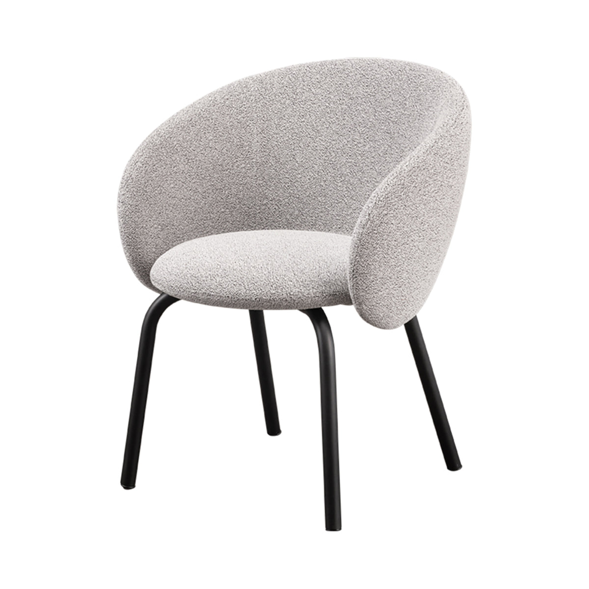 Nebula Tube Chair: Steel Base