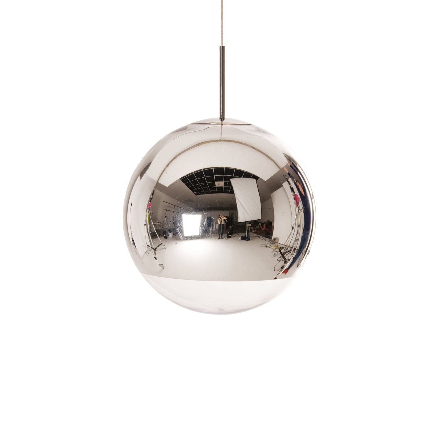Mirror Ball Pendant Light: Medium - 15.7