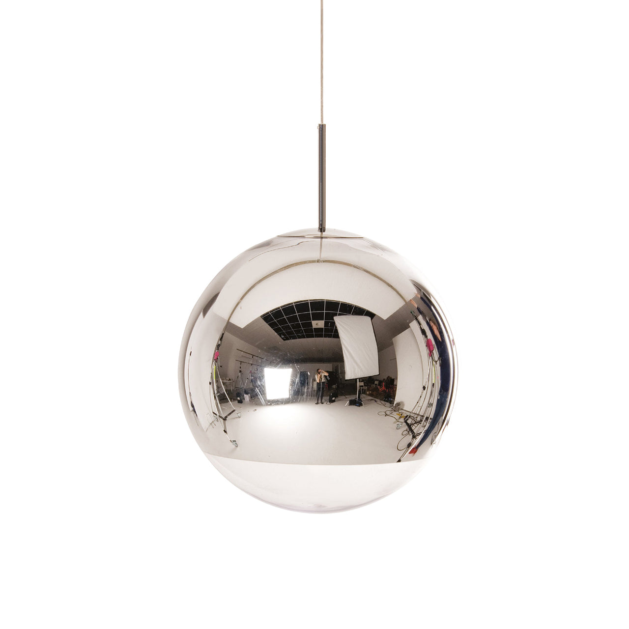 Mirror Ball Pendant Light: Medium - 15.7