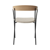Missing Chair: Upholstered + Lacquered Oak + With Arm