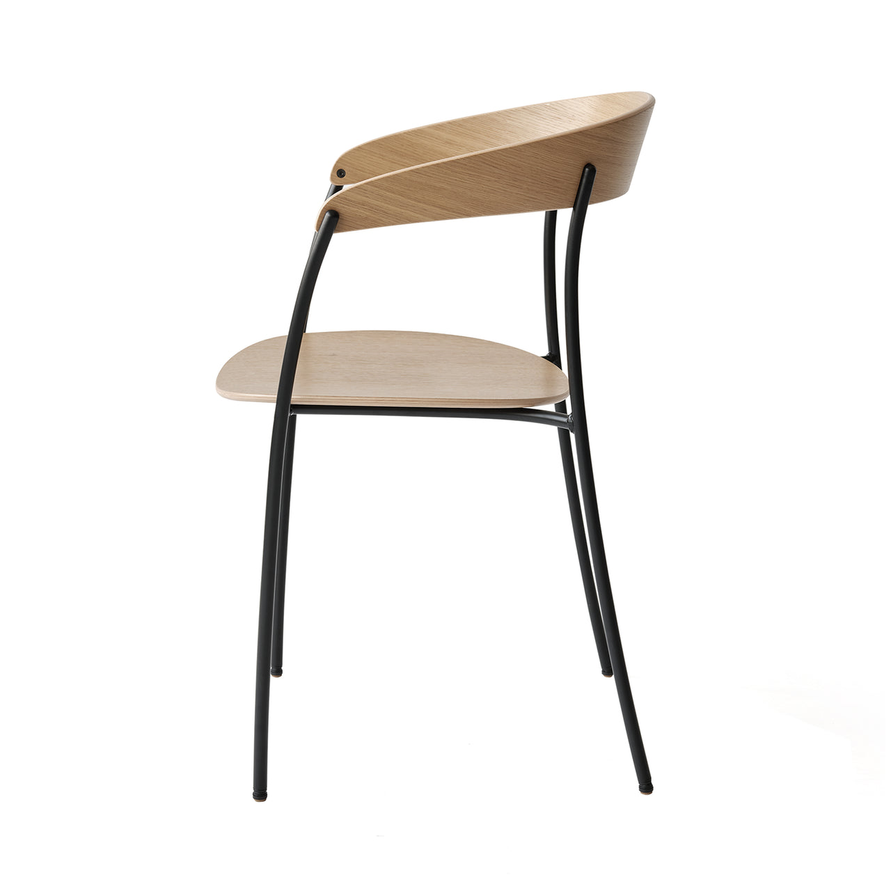 Missing Chair: Lacquered Oak + With Arm